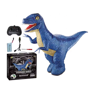 Gran función completa 2,4G juguetes inflables RC ataque masivo aire Titan <span class=keywords><strong>Control</strong></span> remoto dinosaurio T Rex más de 6 pies de largo - Product Image 1