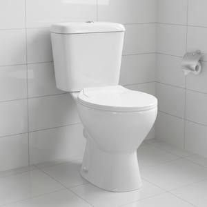 Inodoro <span class=keywords><strong>de</strong></span> cerámica <span class=keywords><strong>de</strong></span> dos piezas con descarga por arrastre, montado en el suelo, para baño, venta al por mayor, económico, <span class=keywords><strong>sanitario</strong></span>, WC - Product Image 1