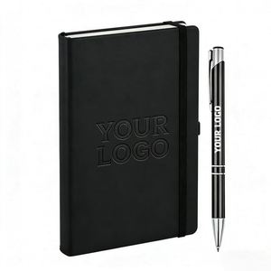 2026 Wholesale Planner Logo A6 Diary School Students Leather Hardcover Journal Notebook Promo Business Gift <b>Note</b> <b>Book</b> - Product Image 1