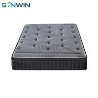 Matelas orthopédiques RSP-ET-262 Euro Top, deux faces, 12 pouces, à ressorts ensachés