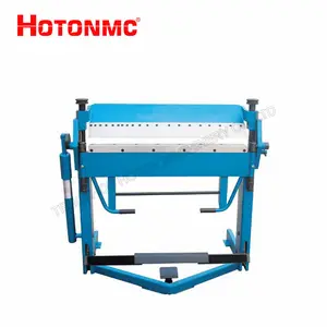 Hand operated box and pan manual press brake