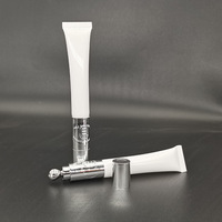 Tube souple en PE de 10 ml et 20 ml pour brillant à lèvres avec bouchon à vis, idéal pour rouges à lèvres et crèmes pour les yeux, personnalisable avec votre logo – Vente en gros