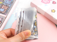 Feuilles holographiques autocollantes imperméables aux UV, autocollants en PVC propre, logo personnalisé, autocollants en vinyle découpés à la forme, créateur