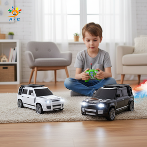 AJB 27MHz Scala 1/14 Veicolo Fuoristrada in Plastica a Sei Ruote con Dimostrazione a un Tocco, Simulazione Spray, Telecomando e Cavo USB - Product Image 1