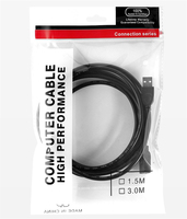 Câble d'extension USB femelle à mâle Cordon d'extension USB 2.0 A/M à A/F Câble d'imprimante à ligne bleue 5FT 10FT 1.5M 3M 5M