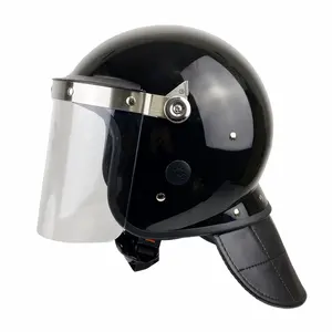 HIKWIFI Full-Mask sommossa ufficiale casco e visiera protettiva in stile tedesco autodifesa fornisce attrezzature