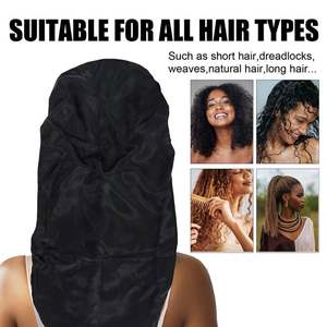 Beauty Design Satin <b>Bonnet</b> for Ladies-Long Hair <b>Sleep</b> Cap Adjustable Tie Daily Outdoor Use Fast Shipping Wholesale All Seasons - Product Image 6