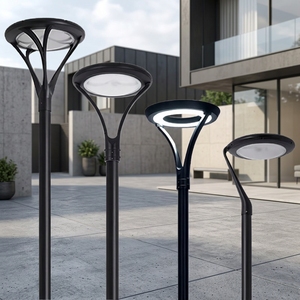 Lámpara LED de Jardín para Exteriores, Alimentación CA, Aluminio, IP65 Impermeable, 3000-6000K, CRI80, 3 Años de Garantía, para Iluminación de Caminos y Paisajes - Product Image 4