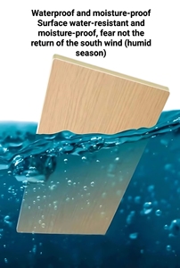 ألواح WPC مقاومة للعوامل الجوية، والتي يمكن أن تحمل نطاقًا من درجات الحرارة من -30 إلى + ° سي إلى 70 ° سهلة التركيب. - Product Image 3