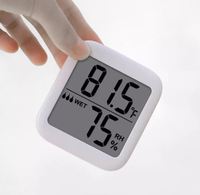 Mingle ménage électronique thermomètre hygromètre ABS matériel personnalisé ODM soutien
