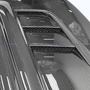 Cubierta de Fibra de Carbono para el Capó del Motor con Ventilación para Infiniti G37 V36 Skyline 370GT de 4 Puertas, Modelos 2009-2013 - Product Image 5