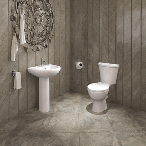 Dometic <span class=keywords><strong>WC</strong></span> Deux pièces Siège de toilette en céramique de style occidental moderne Bidet Descarga <span class=keywords><strong>horizontal</strong></span> Inodoro Montage au sol pour hôtels - Product Image 3