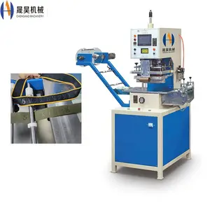 High Frequency Textile Tape Embossing Machine Elastic Webbing Tape Logo Embossing Machine