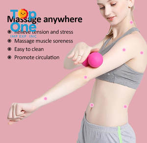 TopOne Sport Mini balle de Massage douce à pointes Fitness thérapie du corps et des pieds main tenant un rouleau d'arachide - Product Image 2