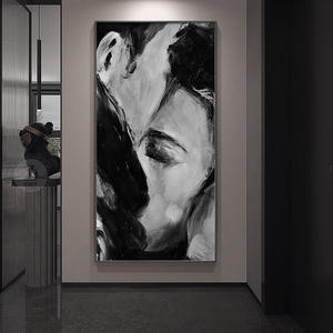 Nueva llegada moda decoración de pared para el hogar pintura lienzo impresiones arte de pared moderno póster arte - Product Image 4