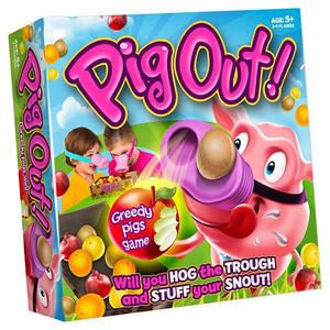 Competitive Joyful Elimination Hilarious Unique Innovative Action Board Game Pig Nose Game for Party Entertainment - Product Image 1
