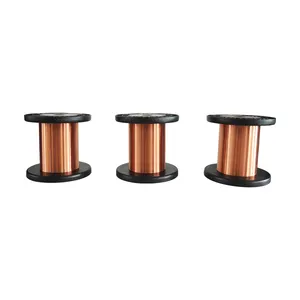 Insulated Submersible Winding Wire Round Enamel Magnetic Copper Wire For Motor