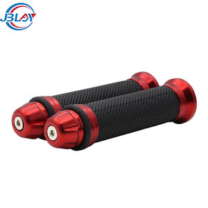 Oferta Quente Manopla de Borracha de Liga de Alumínio Universal para Moto, Quadriciclo <span class=keywords><strong>e</strong></span> <span class=keywords><strong>E</strong></span>-Bike 22mm 24mm Punho de Guidão para Motocicleta - Product Image 1