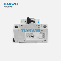 Disjoncteur miniature EATON FAZ-D0,5/1 1P, courbe D, 0,5A, 230/400V AC, capacité de coupure 6kA, montage sur rail DIN, disjoncteur industriel MCB