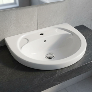Lavabo Cuadrado Moderno para Uso Hospitalario, Lavabo Ecológico de Pared para Baño y Encimera de Comedor - Product Image 1