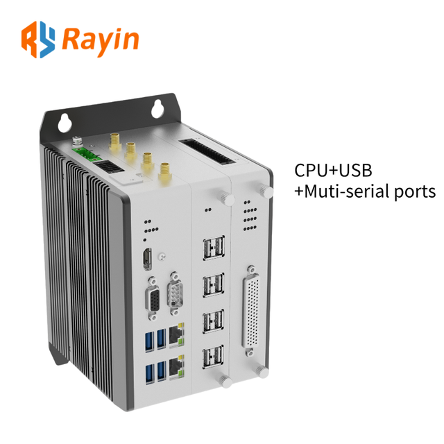 Rayin Fanless Industrial Computer RK3588 4GB RAM 32GB Storage VESA Compatible /VGA Display Mini PC in Stock