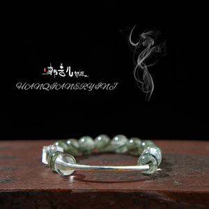 Bracelet artisanal en pierres précieuses, bijoux élastiques en cristal de guérison, style minimaliste unisexe pour le quotidien et les cadeaux - Product Image 1
