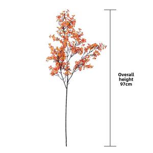 Fait à la main japonais Sakura INS Style décor à la maison lanterne de neige <span class=keywords><strong>allée</strong></span> fleur artificielle transfrontalière en gros fausse fleur MW38204 - Product Image 4