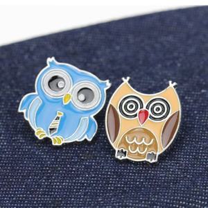 Broches métalliques personnalisables EVER RISE, badges en émail dur et souple, épingles mignonnes, vêtements, festival, promotionnel, hibou, mode, épingles à revers, moulage - Product Image 3