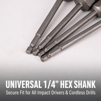 Clé à douille hexagonale profonde de 100 mm, jeu de douilles à chocs robustes à 6 points, matériau CR-V, OEM pour la construction et la réparation automobile