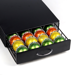 Cajón de almacenamiento K-cup, organizador de cápsulas de <span class=keywords><strong>café</strong></span>, cajón de almacenamiento para cápsulas - Product Image 6