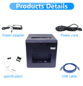 Imprimante thermique de reçus POS avec port USB, vitesse d'impression de 200 mm/s, alimentation 2A pour caisse enregistreuse de magasin de détail - Product Image 4