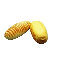 En gros, Jouets éducatifs Kawaii en PU souple anti-stress, jouets Squishy à remontée lente, modèles de simulation de gâteaux, pains et aliments pour enfants