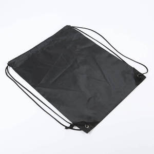 Best Quality <b>Lightweight</b> Polyester Drawstring <b>Backpack</b> with Strong Cords for School Fitness and Outdoor Activities For Sale - Product Image 2