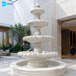 <span class=keywords><strong>Fontaine</strong></span> d'eau à plusieurs niveaux <span class=keywords><strong>en</strong></span> marbre naturel, fabriquée directement <span class=keywords><strong>en</strong></span> usine, sculptée à la main, <span class=keywords><strong>pour</strong></span> la décoration de villas, jardins, hôtels, cours et paysages. - Product Image 2