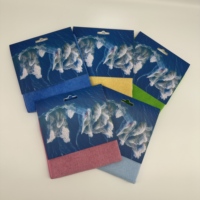 Torchons de Cuisine Microfibre Super Absorbants et à Séchage Rapide 100% Polyester 40X40 300gsm, Chiffons de Nettoyage en Microfibre