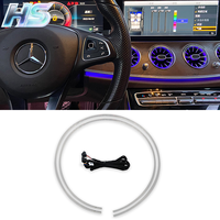 Kit d'éclairage d'ambiance intérieur pour voiture, éclairage d'ambiance intérieur pour Mercedes Classe E W213, barre lumineuse LED pour écran