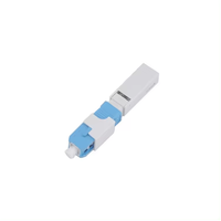 Connecteur rapide SC pour assemblage sur site, sans époxy, sans polissage, HZY-SC5506 SC/UPC SC/APC, câble de branchement FTTH 0.2dB