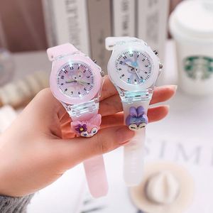 <span class=keywords><strong>Montre</strong></span> pour enfants en silicone souple avec lumière flash, <span class=keywords><strong>montre</strong></span> de dessin animé pour filles et garçons, <span class=keywords><strong>montre</strong></span>-bracelet pour enfants lapin - Product Image 4