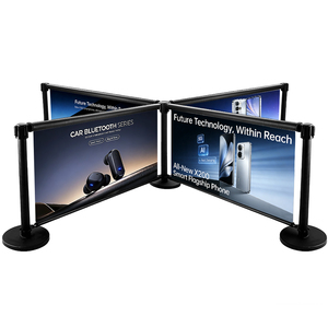Retractable Windproof Waterproof Advertising Poster Banner Fence Event Queue Crowd Control <strong>Barrier</strong> for Outdoor Displaying - Product Image 3