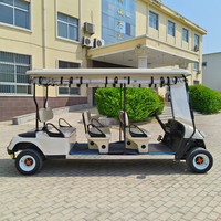 Voiture de golf électrique, kit CKD, personnalisable, 6 places, haute performance, certifiée CE, châssis en acier, autonomie 70-90 km, véhicule électrique