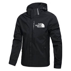 Sudadera con Capucha Casual de Calle para Hombre, Primavera y Otoño, Moda para Exteriores, Senderismo, Correr, Sudadera Holgada con Cremallera, Estilo <span class=keywords><strong>Stormtrooper</strong></span> - Product Image 2