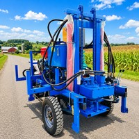 Machine de forage de puits d'eau 200M de profondeur, très demandée, facile à utiliser