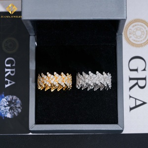 Nouvelle Arrivée Bague Hip Hop pour Homme en Argent Sterling 925, Sertie de Moissanite de Laboratoire en Grappe à Pointes, Bijou de Mode, Bague Diamant - Product Image 6