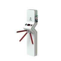 Tourniquet intelligent à reconnaissance faciale RFID - Solution de contrôle d'accès sécurisée, efficace et anti-évasion pour les environnements modernes