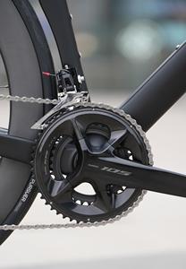 Vélo de ville et de route TWITTER, style R18, entièrement en carbone, léger, avec freins à disque Shimano 105/R7170 et rayons en carbone. - Product Image 5