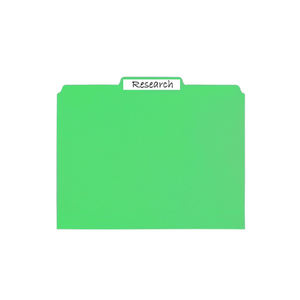 Pastas decorativas personalizadas abas reforçadas 1/3 do corte da pasta plástica <span class=keywords><strong>Manila</strong></span> roxo alaranjado azul do verde amarelo vermelho - Product Image 3