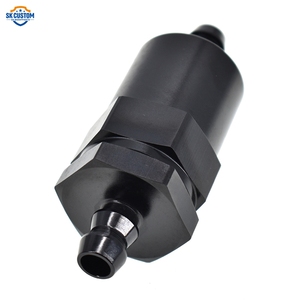 SK Billet personnalisé en aluminium 12mm 15.4mm anti-retour unidirectionnel carburant essence Diesel <span class=keywords><strong>filtre</strong></span> à carburant <span class=keywords><strong>clapet</strong></span> anti-retour d'eau - Product Image 3