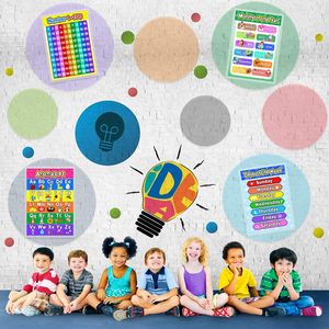 Affiche laminée préscolaire, design complet <span class=keywords><strong>Jours</strong></span>/Mois, pour <span class=keywords><strong>la</strong></span> <span class=keywords><strong>maternelle</strong></span>, l'école à domicile et <span class=keywords><strong>la</strong></span> salle <span class=keywords><strong>de</strong></span> classe - Product Image 5