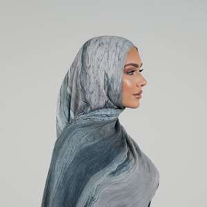 Hijab surdimensionné pour femmes musulmanes en modal respirant 4 saisons, personnalisé avec logo, de qualité supérieure, 2025 - Product Image 1