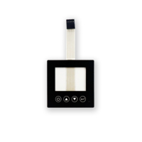 Clavier à membrane étanche IP68 à forte adhérence pour boîtiers de commande électroniques de rétrofit, taille et couleur personnalisables, longue durée de vie
